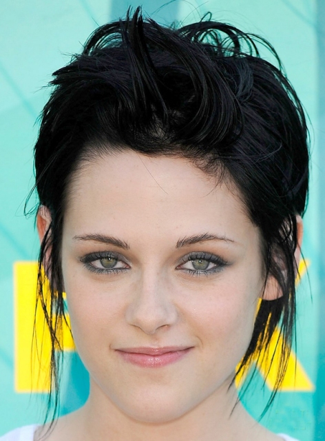 Black Short Funky Hairstyles Kristen Stewart O Haircare